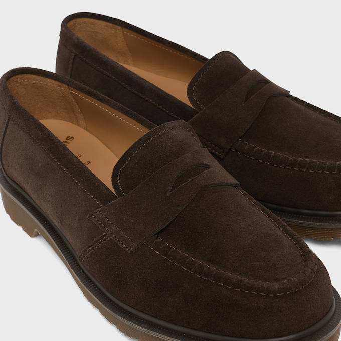 Dr. Martens Delapre Penny Loafer Suede brown 100431 6