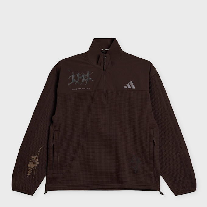 adidas Originals x Song For The Mute Sport Tracktop Quarter-Zip braun 101552 1
