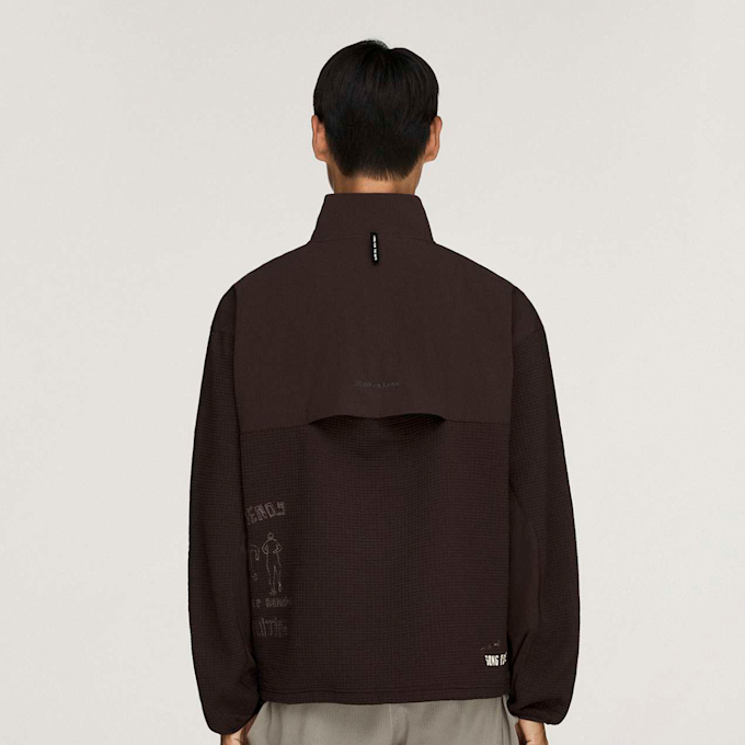 adidas Originals x Song For The Mute Sport Tracktop Quarter-Zip braun 101552 3