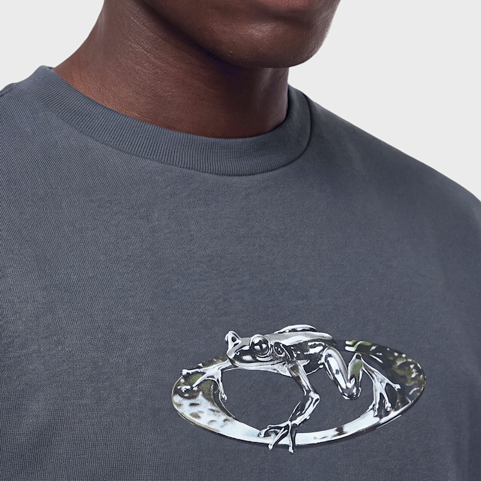 Oakley Animatronic Frog Crewneck grey 102397 3