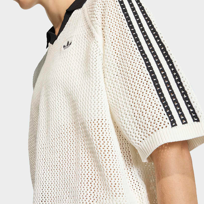 adidas Originals Crochet Polo weiß 102474 5