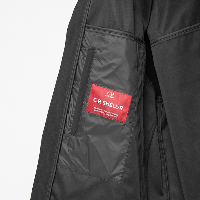 C. P. Company Shell-R Goggle Jacket black 102707 4