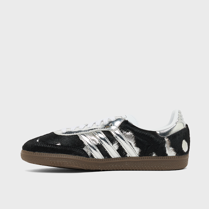 adidas Originals Wmns Samba Black Ponyhair Silver Metallic black 102726 3