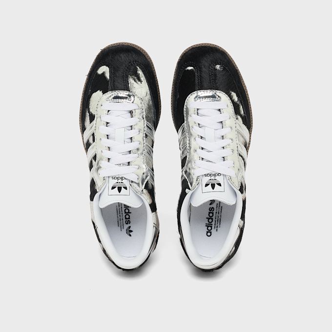 adidas Originals Wmns Samba Black Ponyhair Silver Metallic black 102726 4