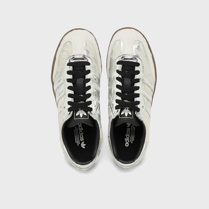 adidas Originals Wmns Samba OG Ponyhair Silver Metallic silver 102727 4