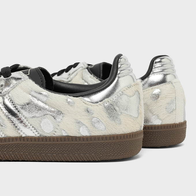 adidas Originals Wmns Samba OG Ponyhair Silver Metallic silber 102727 5