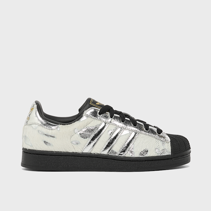 adidas Originals Wmns Superstar Ponyhair Silver Metallic silver 102734 2