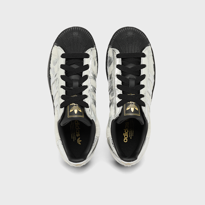 adidas Originals Wmns Superstar Ponyhair Silver Metallic silver 102734 4