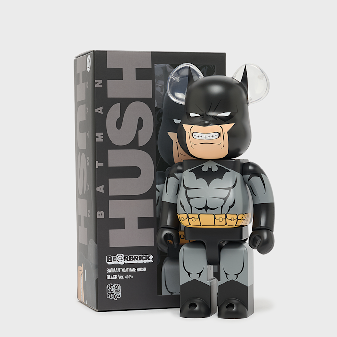Medicom Bearbrick Batman (Batman Hush: Black Ver.) 400% multi-colour 102806 4