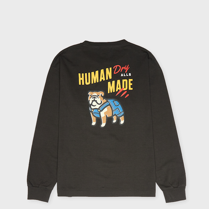 HUMAN MADE Graphic L/S T-Shirt black 103125 1