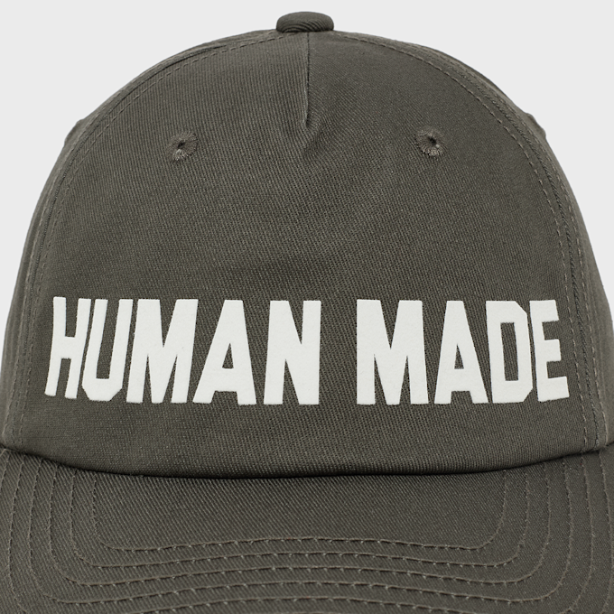 HUMAN MADE 5 Panel Twill Cap grau 103130 4