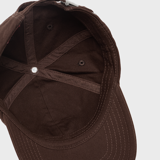 Undefined Brand 6 Panel Twill Cap braun 103129 3