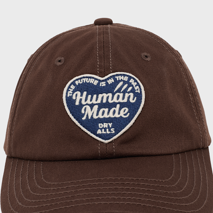 HUMAN MADE 6 Panel Twill Cap brown 103129 4