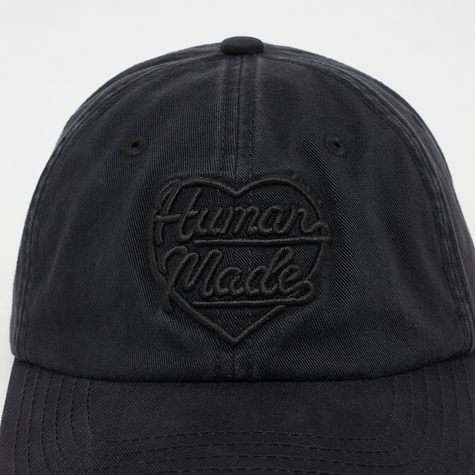 HUMAN MADE 6 Panel Twill Cap zwart 103132 4