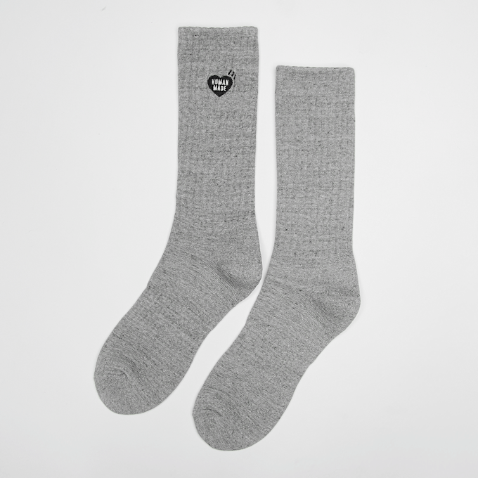 HUMAN MADE Pile Socks grau 103135 1
