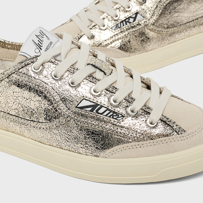 Autry Wmns Windscape Low Crack Laminated/Leather/Suede platinum/marsh gold 103191 6