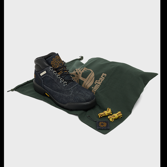 Timberland x Denim Tears Vibram Fabric Field Boot black 103197 7