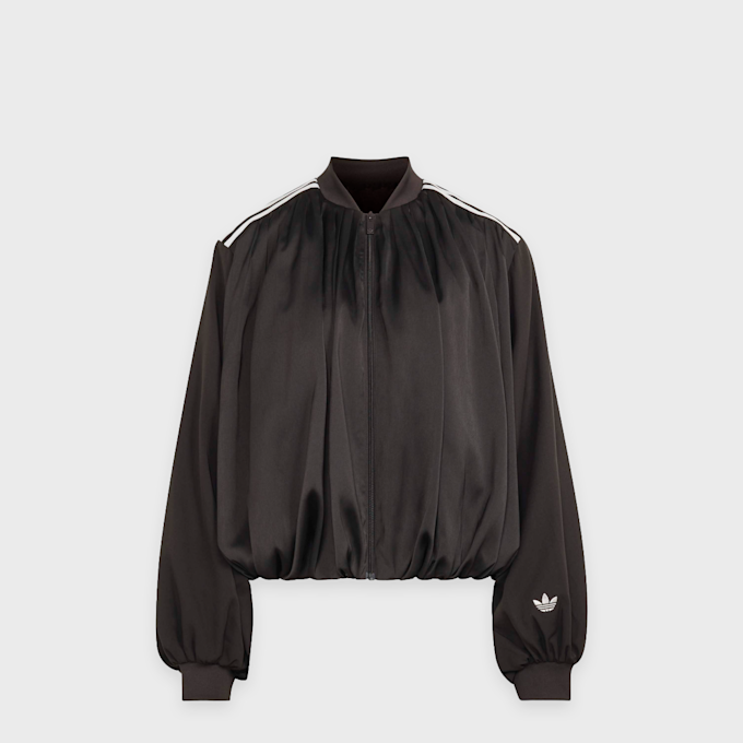 adidas Originals Pleated Track Top Jacket Braun 103692 1