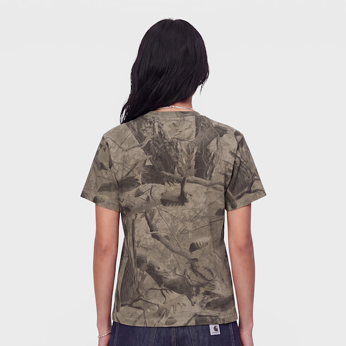 Carhartt WIP Wmns S/S Feather Tree T-Shirt camouflage 104026 3