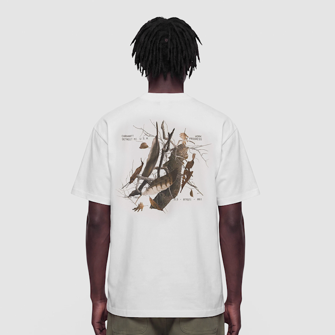 Carhartt WIP S/S Feather Progress T-Shirt weiß 104071 3