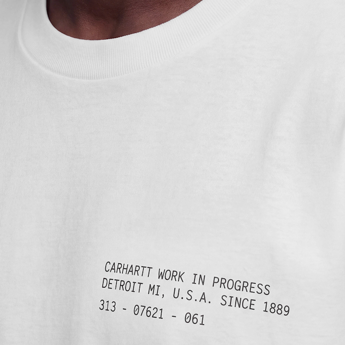 Carhartt WIP S/S Feather Progress T-Shirt white 104071 4