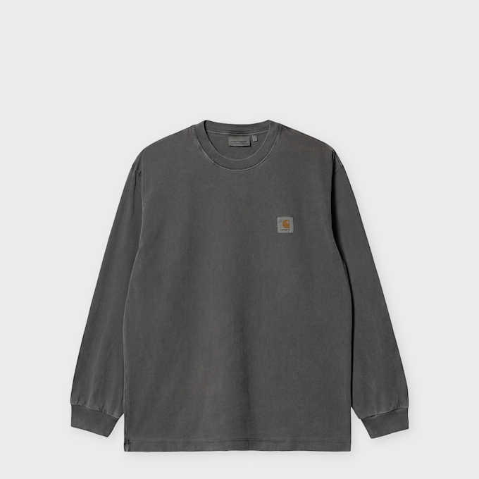 Carhartt WIP L/S Vista T-Shirt grau 104080 1