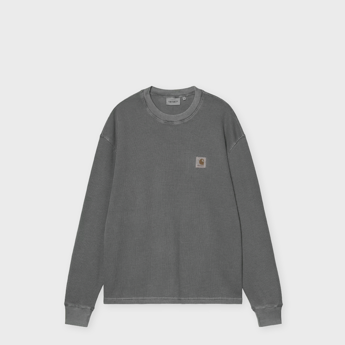 Carhartt WIP L/S Vista Waffle T-Shirt grey 104074 1