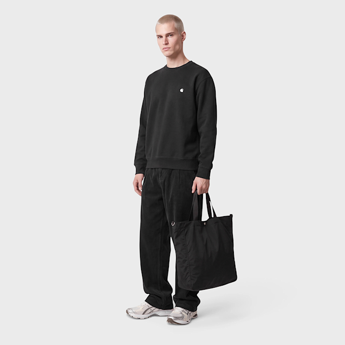Carhartt WIP Mack Sweat black/wax brown 104086 2
