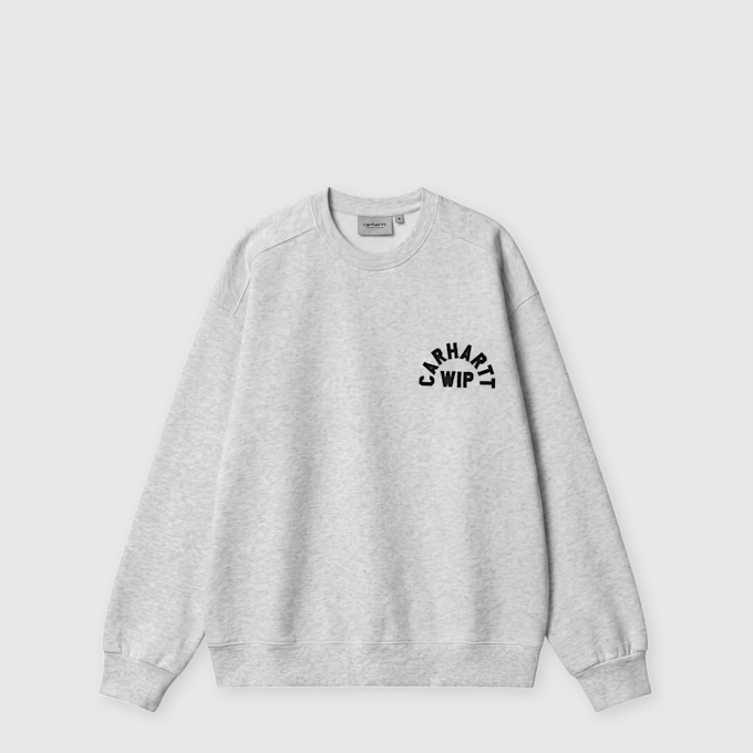 Carhartt WIP Arch Script Sweater grau 104088 1