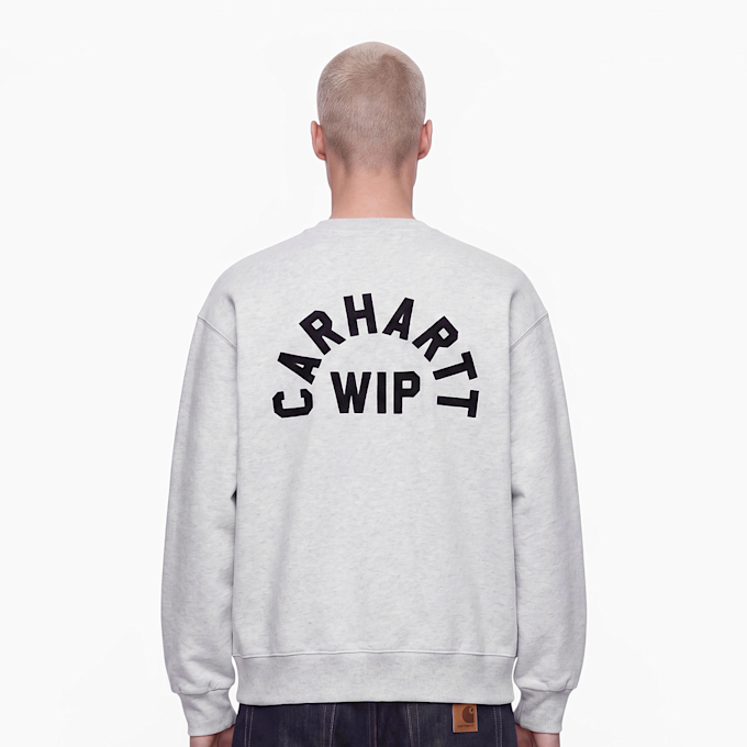Carhartt WIP Arch Script Sweater grey 104088 3