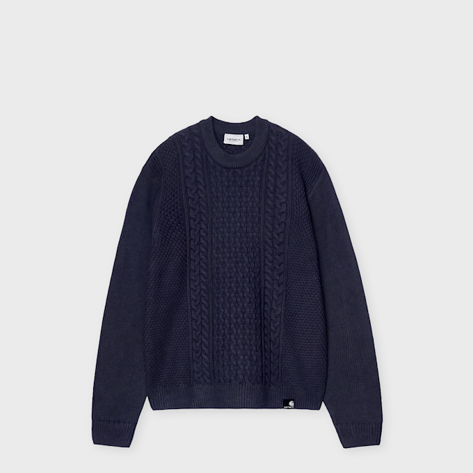 Carhartt WIP Caster Knit Sweater blue 104181 1