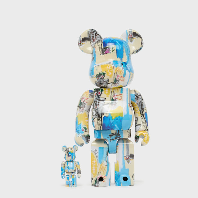 Medicom Bearbrick Jean Michel Basquiat #12 400% & 100% multi-colour 104370 1