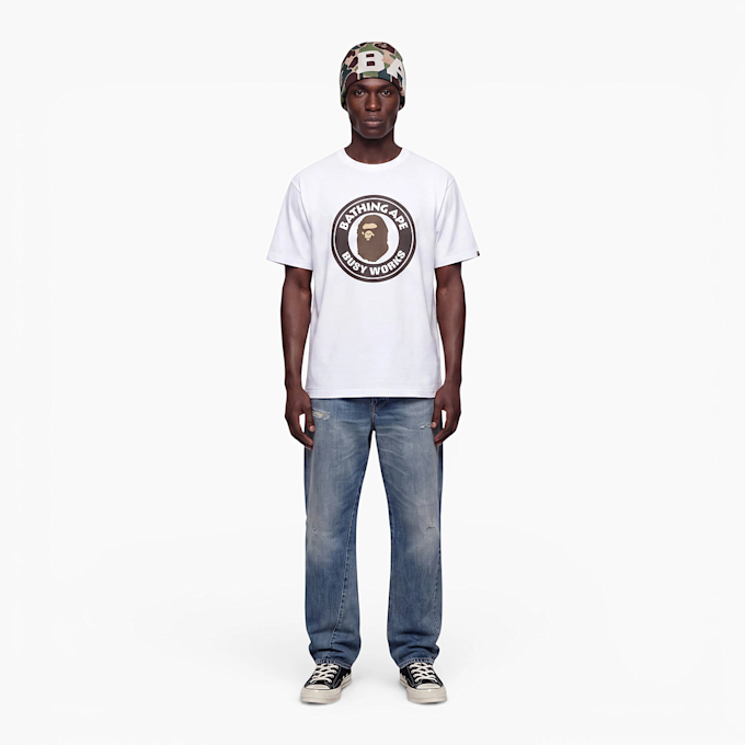 A Bathing Ape Busy Works Tee white 104947 2