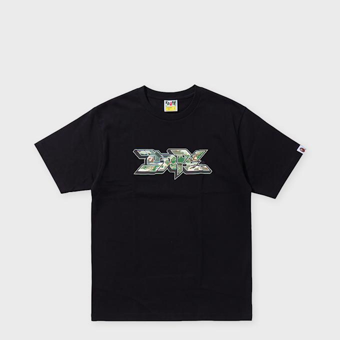 A Bathing Ape Bape Graffiti Logo Relaxed Fit Tee Schwarz 104952 1