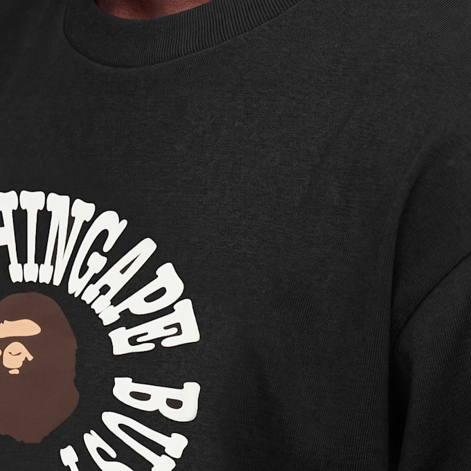 A Bathing Ape Busy Works Logo Relaxed Fit Tee schwarz 104962 3