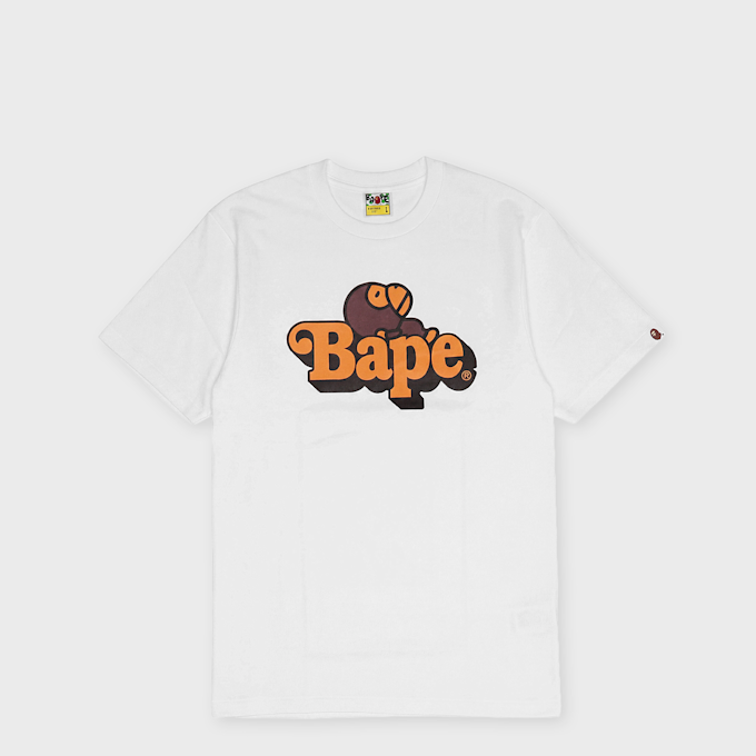 A Bathing Ape Milo On Bape Tee white 104970 1