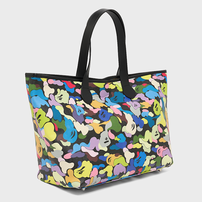 A Bathing Ape Multi Camo Tote Bag multicolor 105017 2