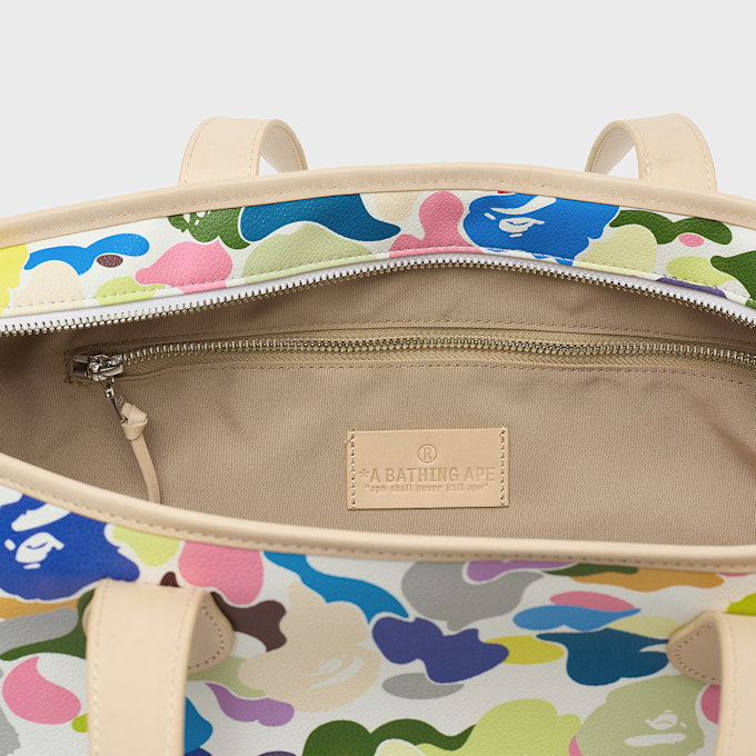 A Bathing Ape Multi Camo Tote Bag multicolor 105020 5