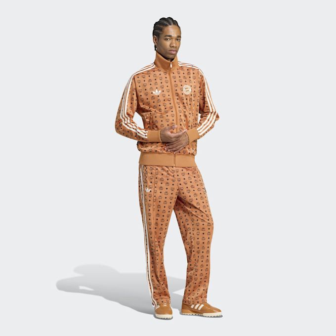 adidas Originals x FC Bayern Munich x MCM Track Top Orange 105174 1