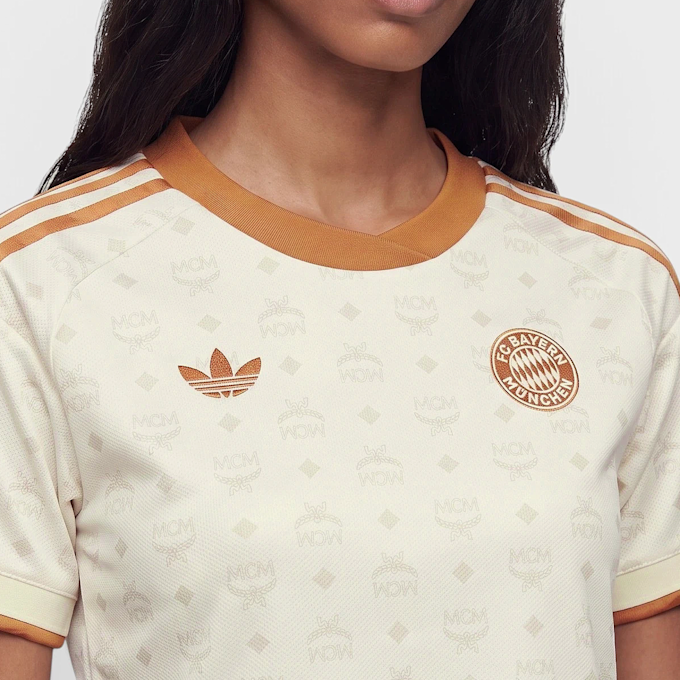 adidas Originals x FCB x MCM Jersey Short Sleeve Beige 105173 4