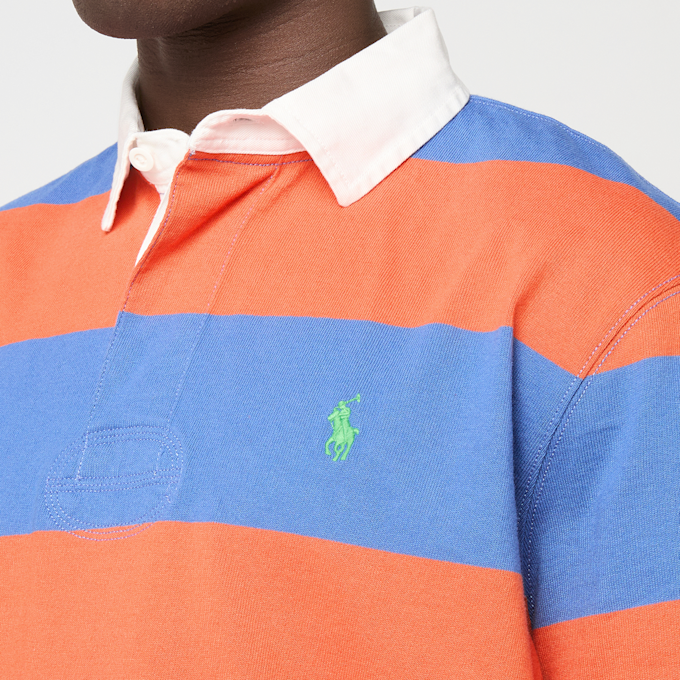 Polo Ralph Lauren Classic Fit Short Sleeve Rugby Shirt orange 105899 3