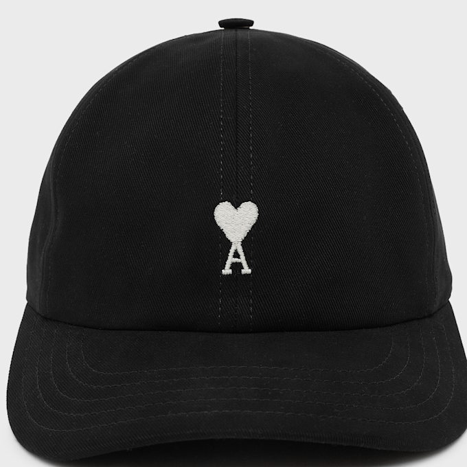 AMI PARIS Ami De Coeur Embroidery Cap black 106024 4