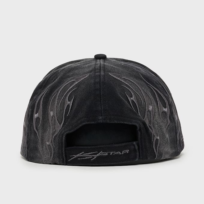 HELLSTAR Tribal Flame Hat black 106159 2