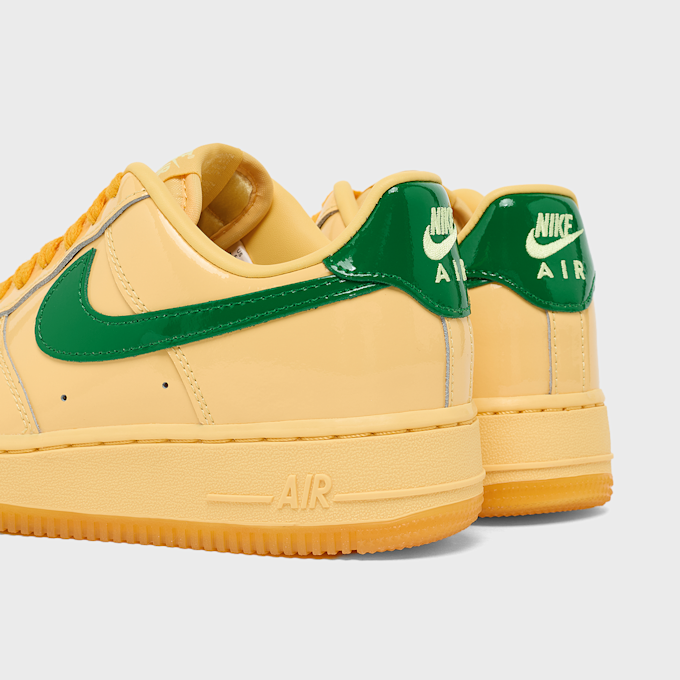 Nike Air Force 1 Low Patent Leather "Topaz Gold" yellow 106172 5