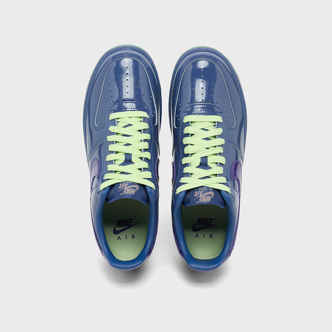 Nike   Wmns Air Force 1 Low Patent Leather "Mystic Navy" blue 106169 4