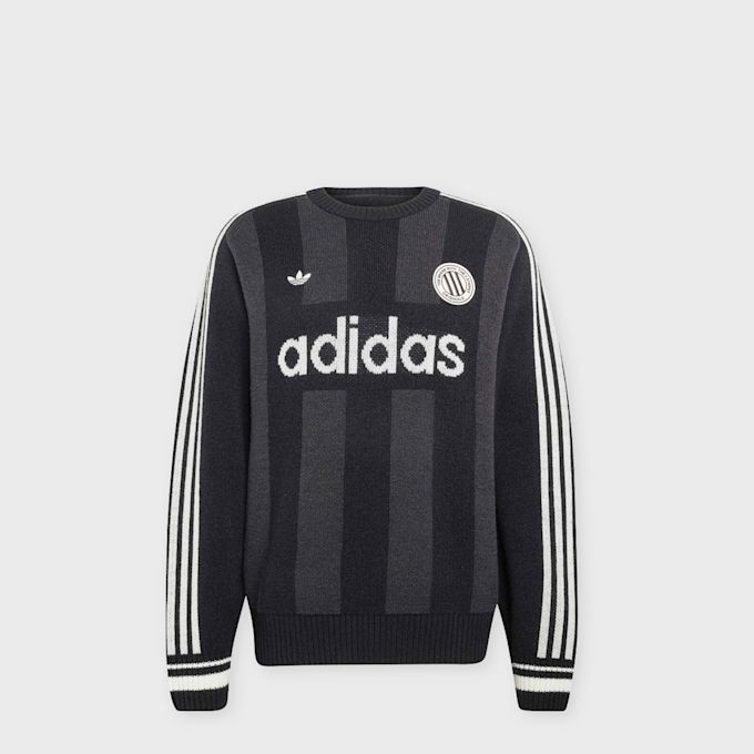 adidas Originals Winter Club Knitted GFX Crewneck Schwarz 106188 1