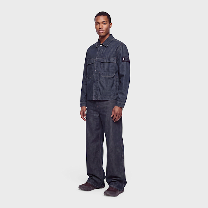 Stone Island Biker Jacket blue rinse Undefined Color 106671 2