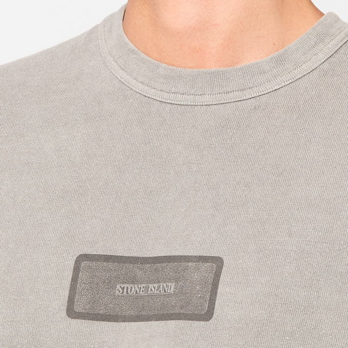 Stone Island SS T-Shirt grijs 106676 3
