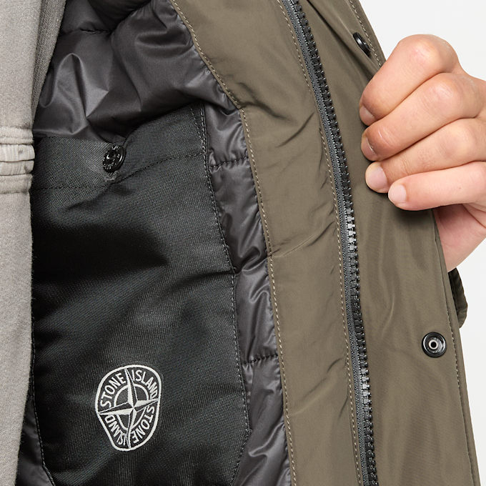 Stone Island Short Parka green 106693 4