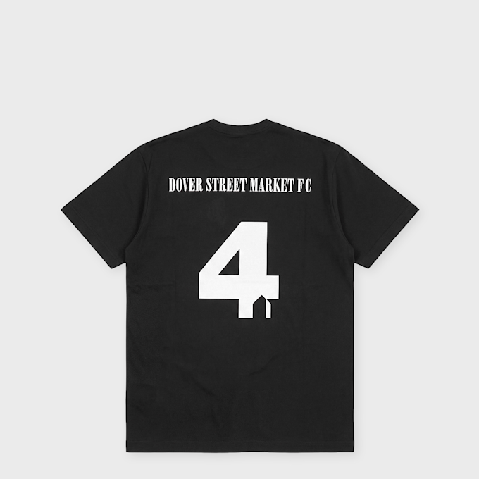 DSM Kei Ninomiya Unisex Football Brack Print Shortsleeve Tee Knit black Schwarz 106793 1